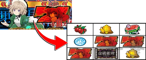 赤7を狙え演出後の赤7ハズレ