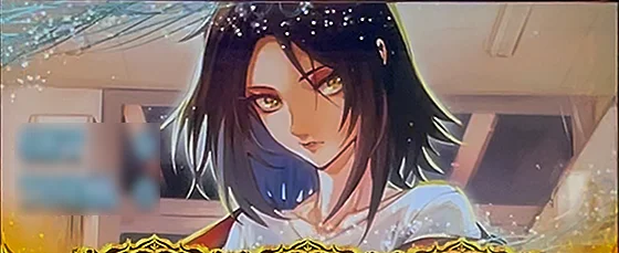 虚構推理ボーナス終了画面（六花）