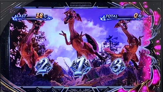 AT中の液晶画面