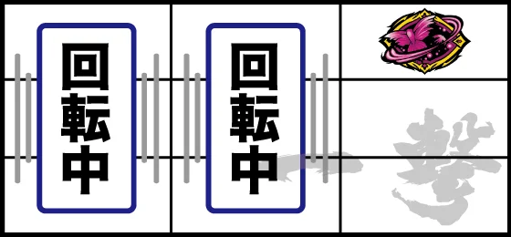 押し順ごとの停止形：右第1停止時①