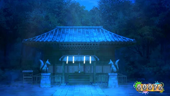 ステージ：神社（夜）