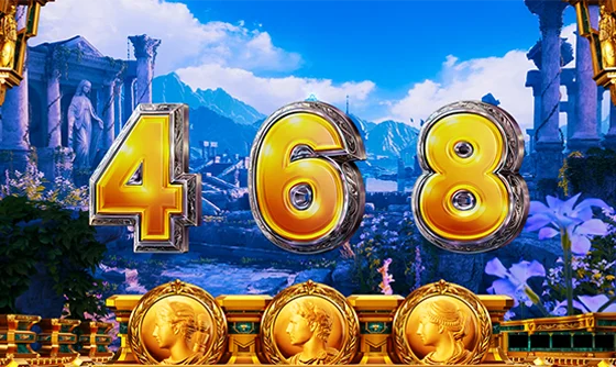 液晶出目4・6・8出現時