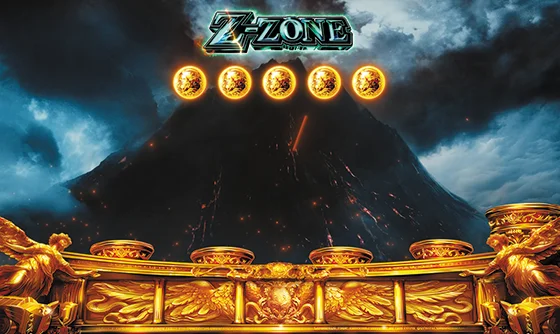 Z-ZONE中の液晶画面