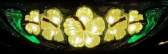 ハイビスカスランプ（黄）