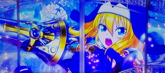 出陣チャンス：乙女決定パート（レバーON前）