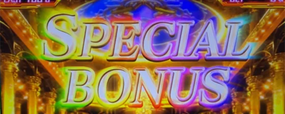 SPECIAL BONUS突入画面