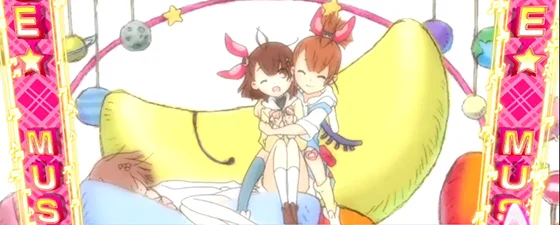 MUSIC STAGE中の画面