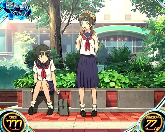 通常時のステージ：学園都市