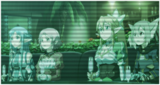 スロット ソードアート・オンラインⅡの終了画面コウタ