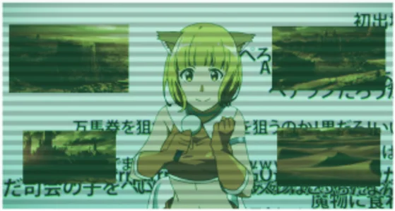 スロット ソードアート・オンラインⅡの遊技履歴画面司会者