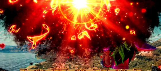 幻魔ポイント保有時の示唆演出