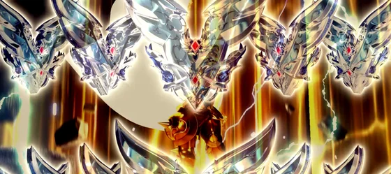 金牛激震中の液晶画面