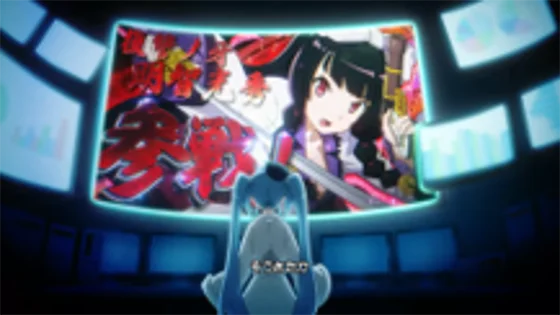 修羅モード中演出：源内モニター演出