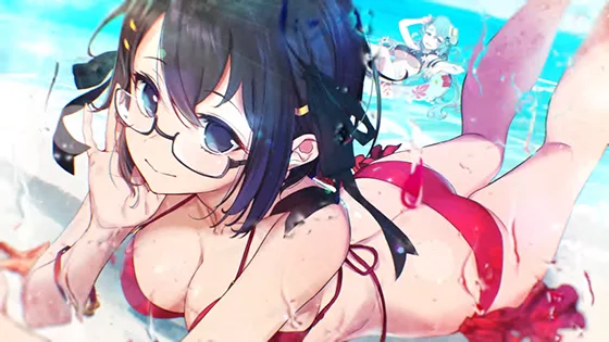 AT終了画面「水着①」