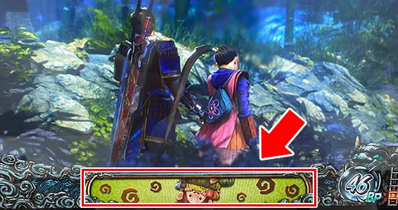 スマスロ 新鬼武者3のモニターの位置