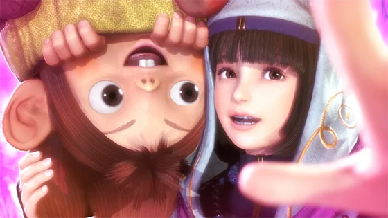 スマスロ 新鬼武者3の終了画面(阿倫・みの吉)