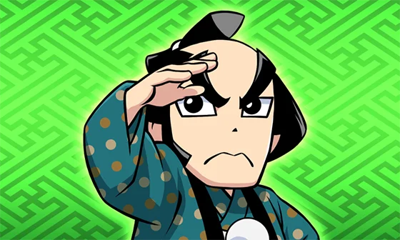 サブ液晶での設定示唆：大岡越前