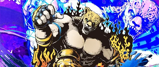 終了画面：キング（青背景）