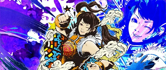 終了画面：シャオユウ（青背景）