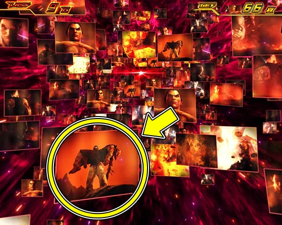 ▲親子喧嘩を掴み取れ演出（一八が平八を投げているシーン）