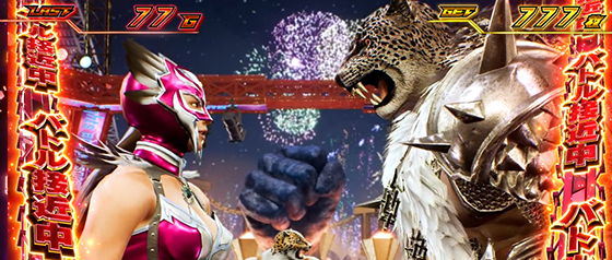 シャッター告知中の液晶画面