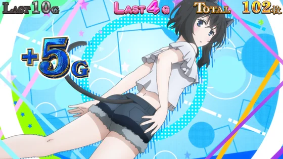 パチスロ 転生したら剣でしたの短パン青