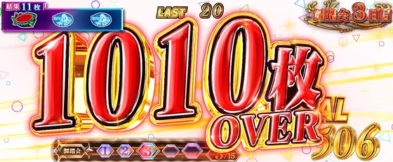 1010枚表示