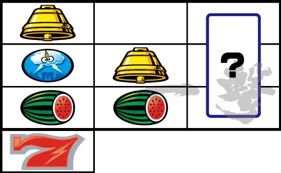 赤7狙い時のリーチ目（9）