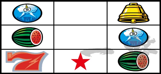 赤7狙い時のリーチ目（3）