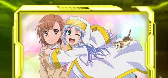 1枚絵：美琴+インデックス