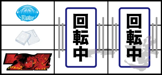 枠内赤7停止③