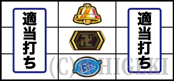 東京リベンジャーズ（スロット）のAT中の中押し手順(5)