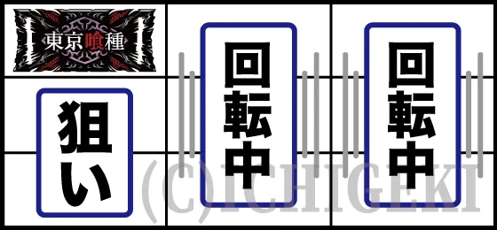 Ｌ 東京喰種のBAR狙いの停止型