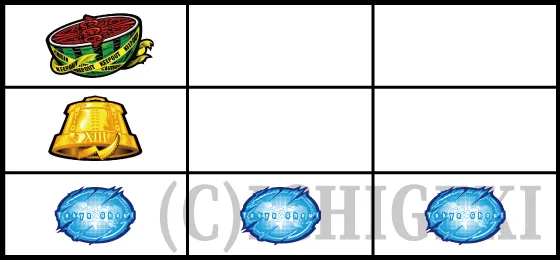 L 東京喰種の下段リプレイの配当