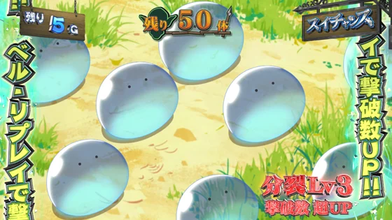 スイチャンス中の分裂レベル3