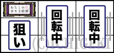 わたしの幸せな結婚の第一停止BAR狙い