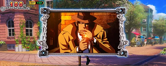 L主役は銭形5のウインドウ演出(銭形)