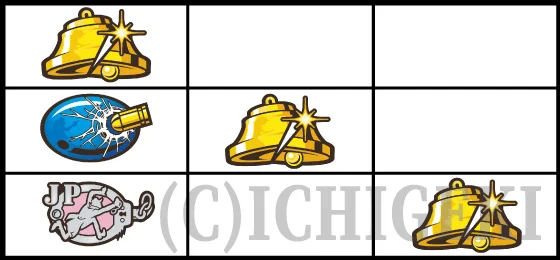 L主役は銭形5の白7狙い手順の停止形12