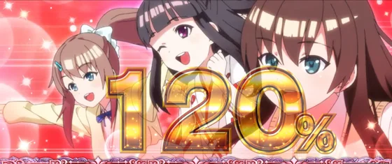 120%獲得時