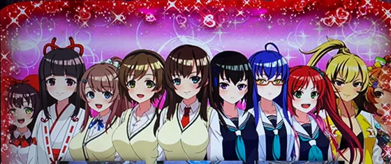 ねじキュン実践時の1枚絵（全員集合赤）