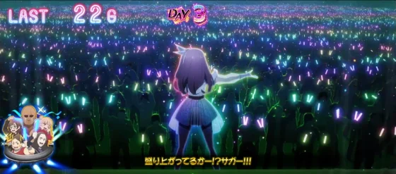 スロット ゾンビランドサガのST中演出1