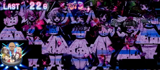 スロット ゾンビランドサガのST中演出3