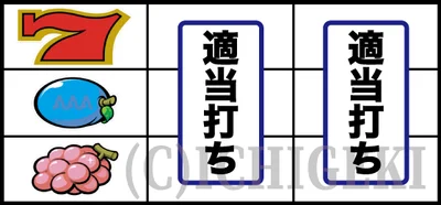 アレックス ブライトの赤7上段停止時の打ち方