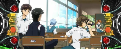LBパチスロ ヱヴァンゲリヲン ～約束の扉～の学校ステージ