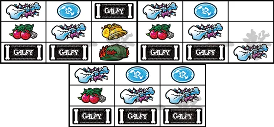 中段チェリー3種類