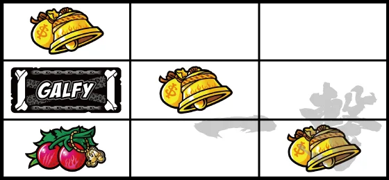 「ホネ」以外狙い時の停止形：GCチェリー