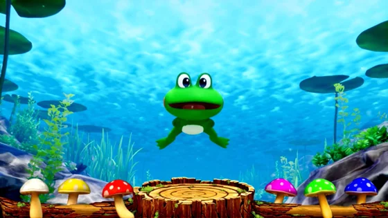 水中ステージ