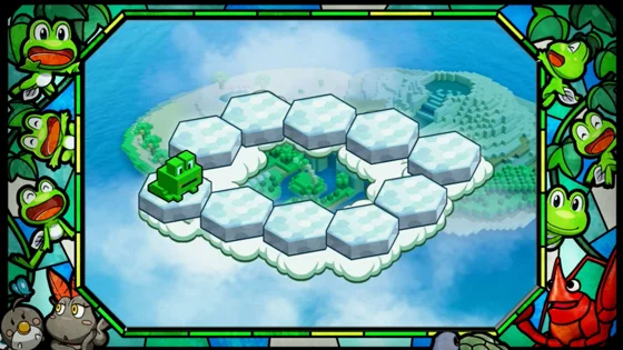 スゴロクモード中の天空ステージ