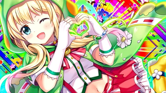 虹河ラキモード中の擬似連演出（虹）