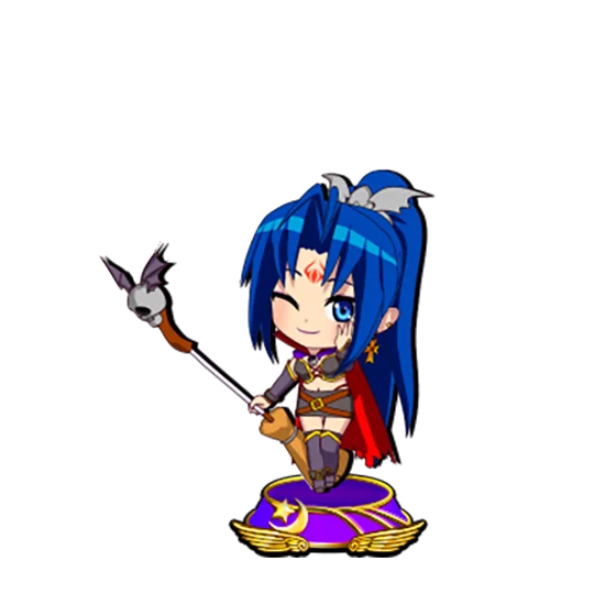 マジカルハロウィン ボーナストリガーのボーナス中のミニキャラ示唆（紫台座：キャラ矛盾）